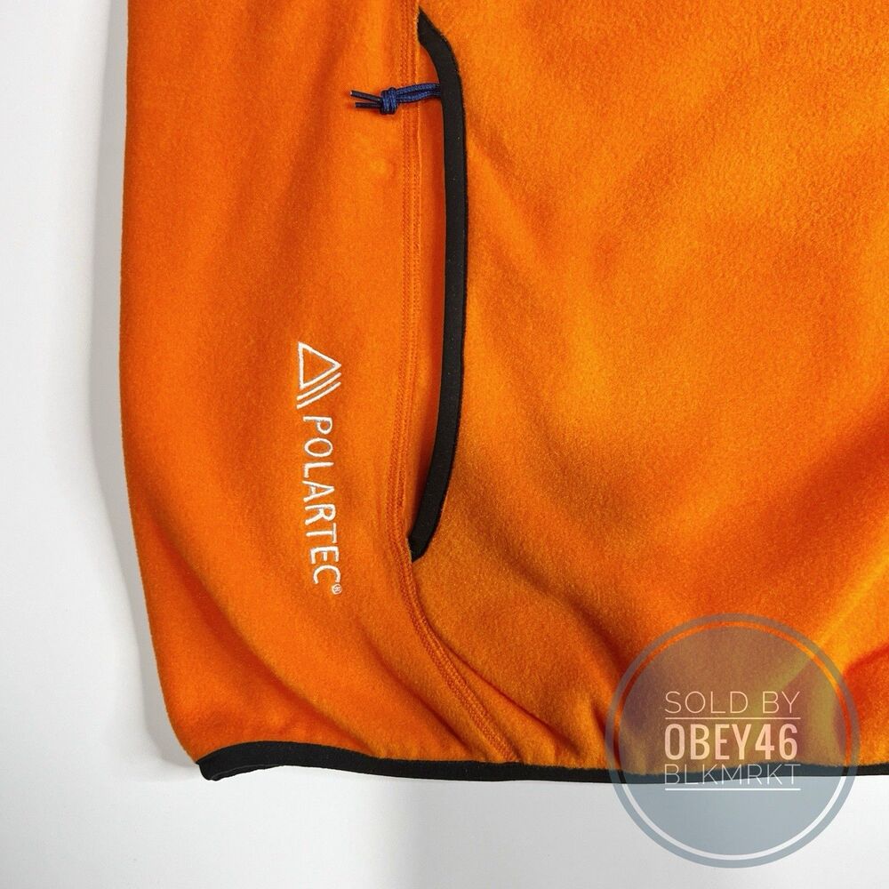 Nike ACG Wolf Tree Vest Polartec Orange/Black HJ2468-819 Size 2XL - Picture 3 of 5